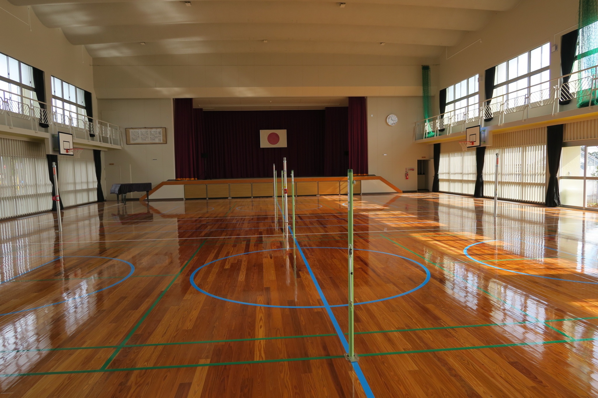 中沖小学校体育館（曽於郡大崎町）
